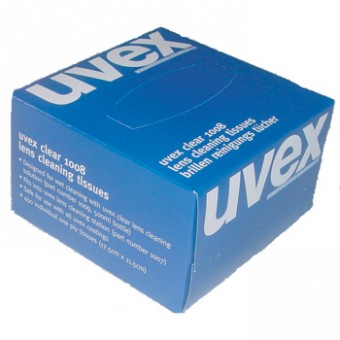 BOX UVEX CLEANING TISSUES