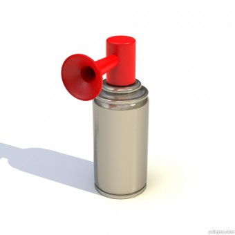 GAS OPERATED AIR HORN